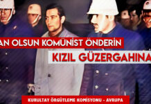 Şan Olsun Komünist Önderin Kızıl Güzergâhına!