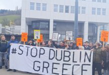 Bern’de Mülteci Hakları İçin Eylem: “Yunanistan’a Geri Göndermelere Son Verilsin!”