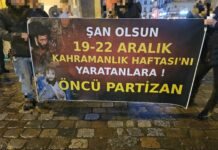 19-22 Aralık Kahramanlık Haftası Selamlandı!